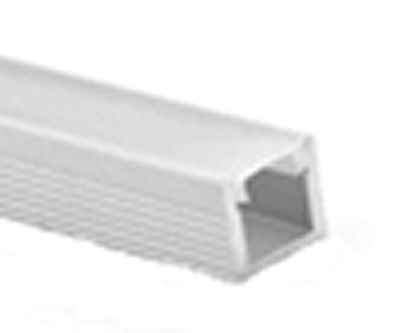 Tiny Surface Aluminum Profile  - 9 x7 mm 8 ft